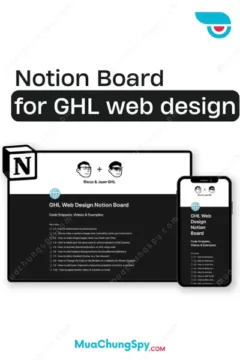 Notion Board For GHL Web Design