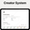 Notion Creator System