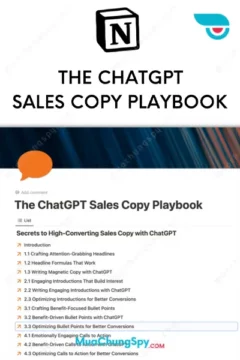 The ChatGPT Sales Copy Playbook