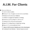 AIM For Clients