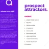 Prospect Attractors Guide