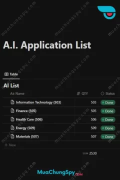 Ai Application List